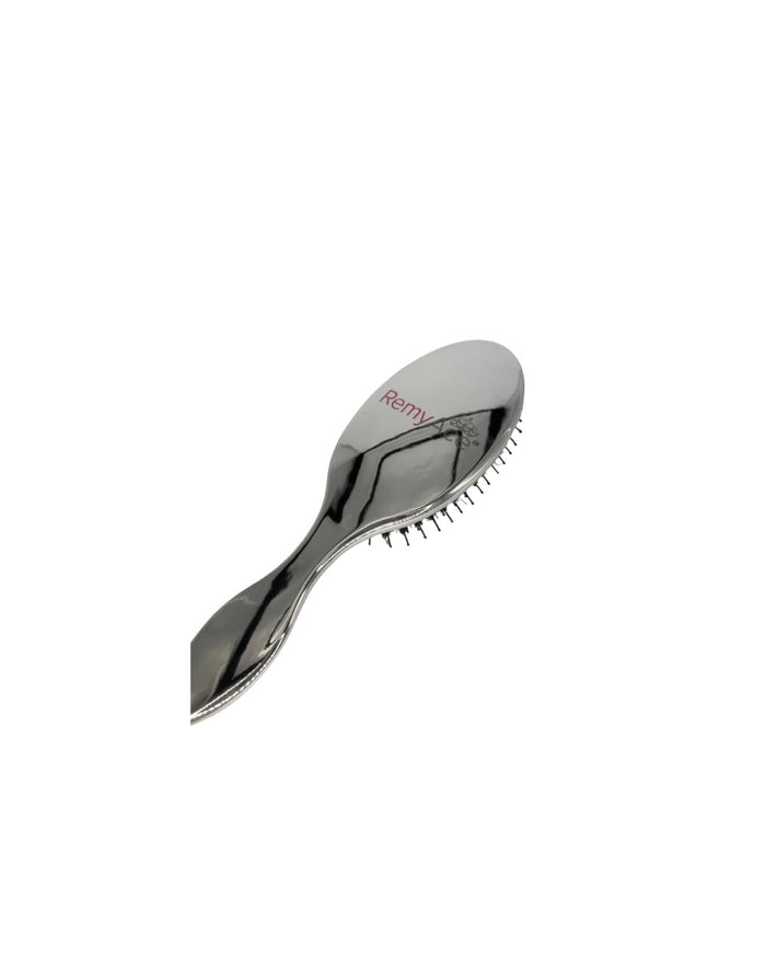 RemyAce Hair Extension Brush Silver